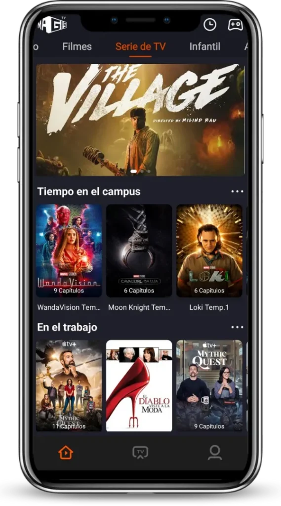 Descargar Magis TV Para iPhone versión actualizada 5.13.5 en iPhone gratis 19 Descripción general de la pantalla de inicio