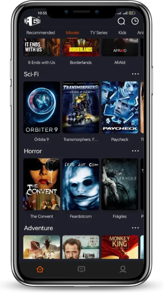 Descargar Magis TV FireStick v5.13.5 Gratis | Actualizado 2025 18 Personaliza tu interfaz