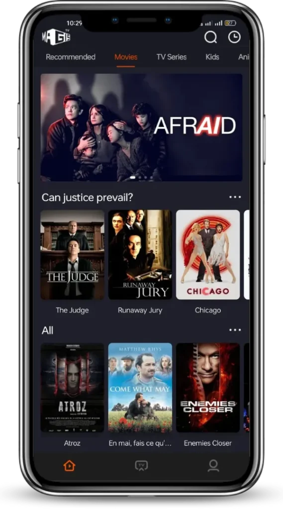 Descargar Magis TV Para iPhone versión actualizada 5.13.5 en iPhone gratis 22 Uso de la función de búsqueda